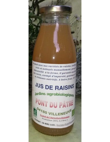 Jus De Raisins Rouges 1/2L