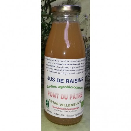 Jus De Raisins Blancs 1/2L