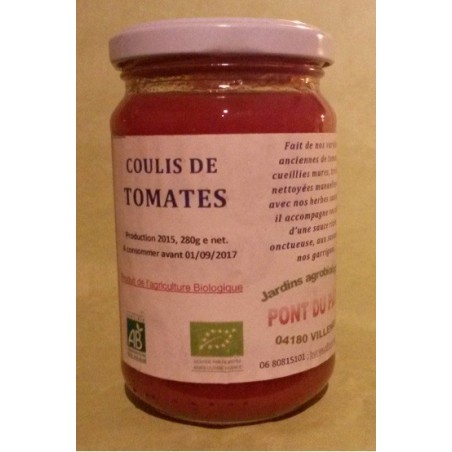 Coulis Tomate Pot De 280g