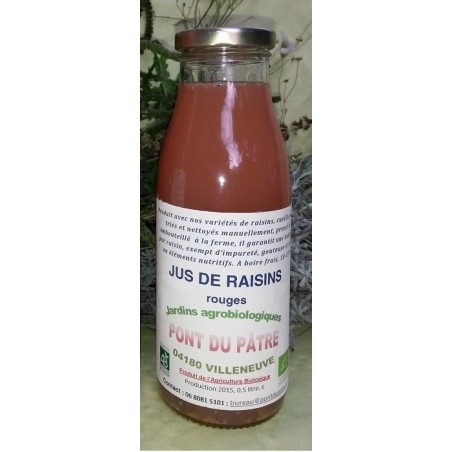 Jus De Raisins Rouges 1/2L