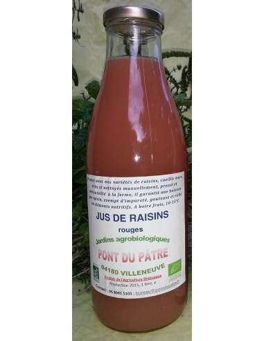 Jus De Raisins Rouges 1L