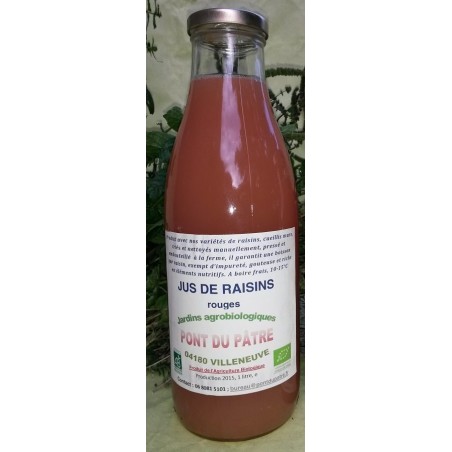 Jus De Raisins Rouges 1L